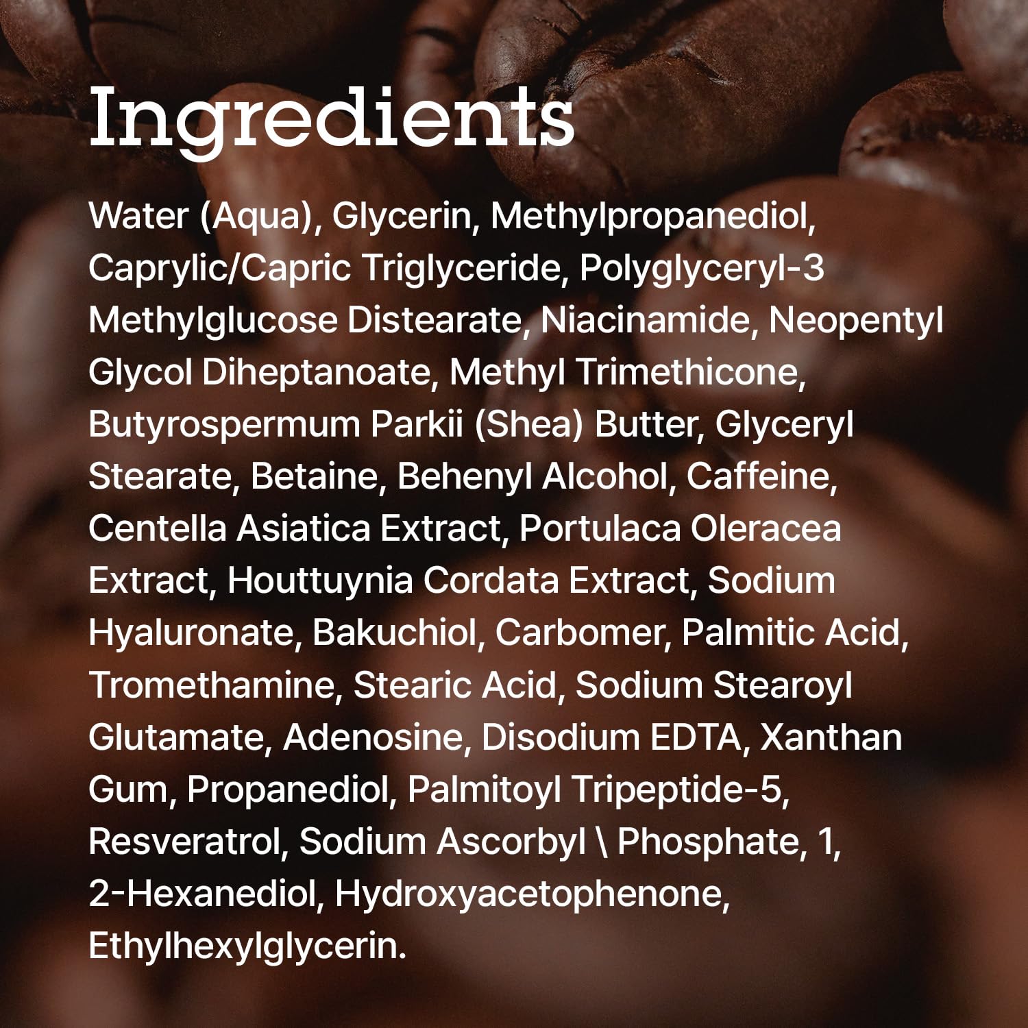 Blithe Pressed Eye Cream Caffeine