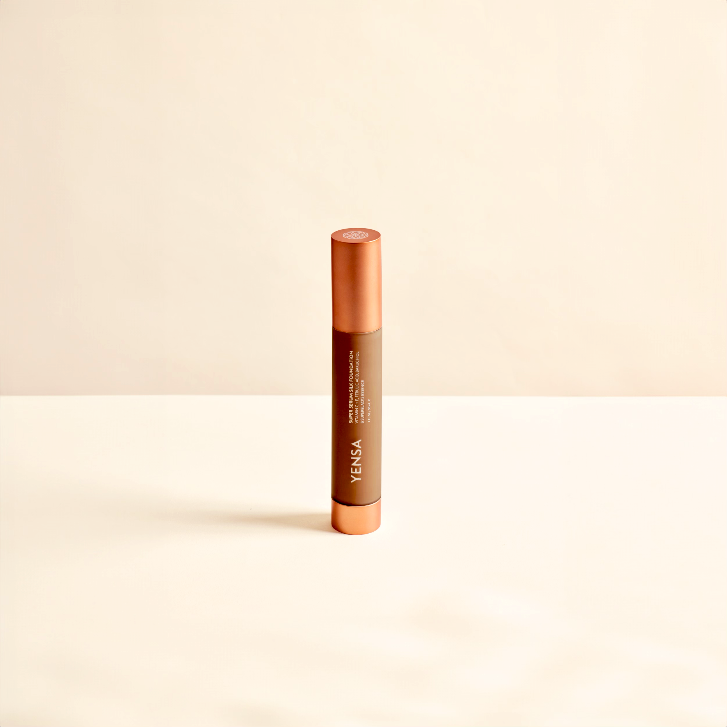 Yensa Super Serum Silk Peptide Foundation - Natural Glow, Buildable Coverage