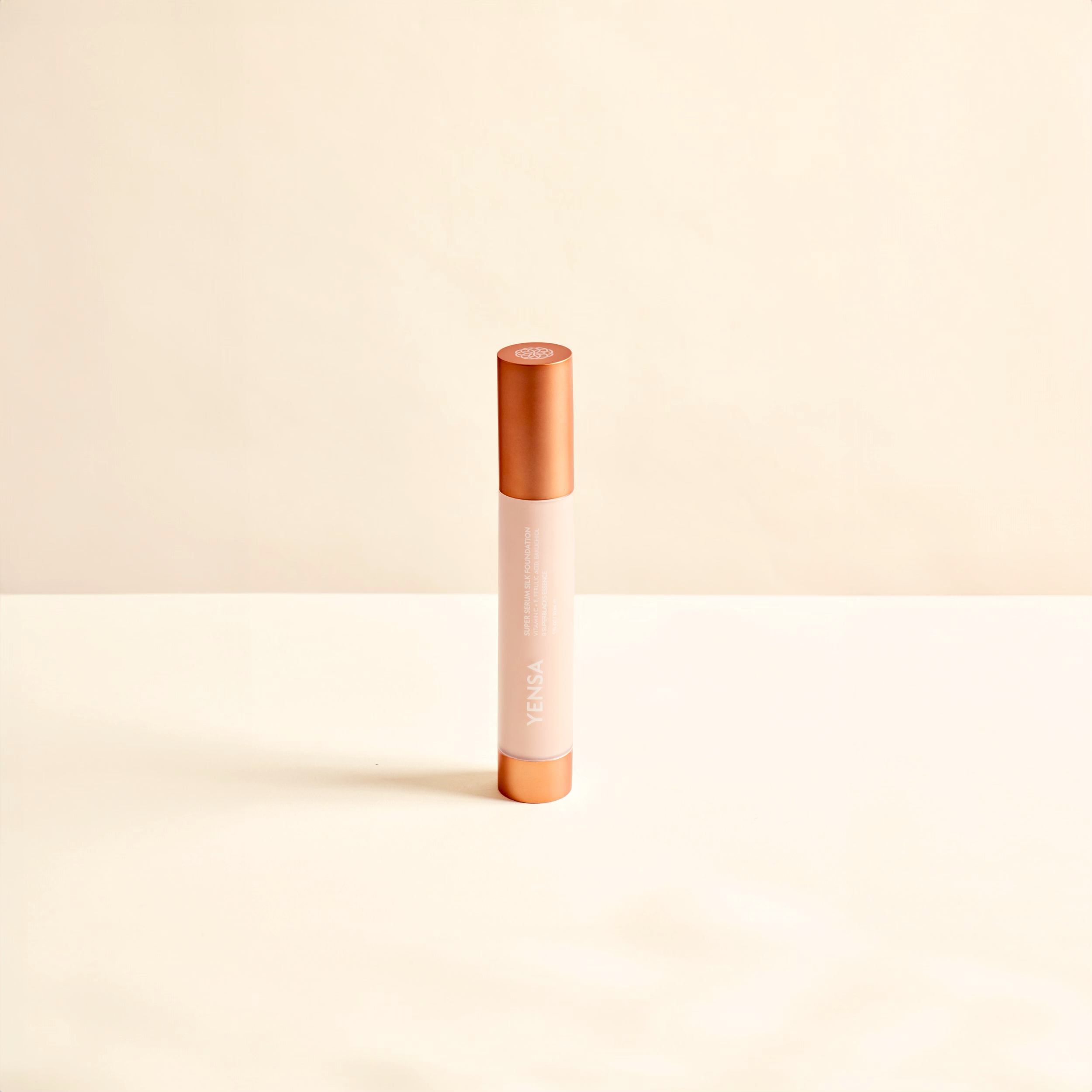Yensa Super Serum Silk Peptide Foundation - Natural Glow, Buildable Coverage