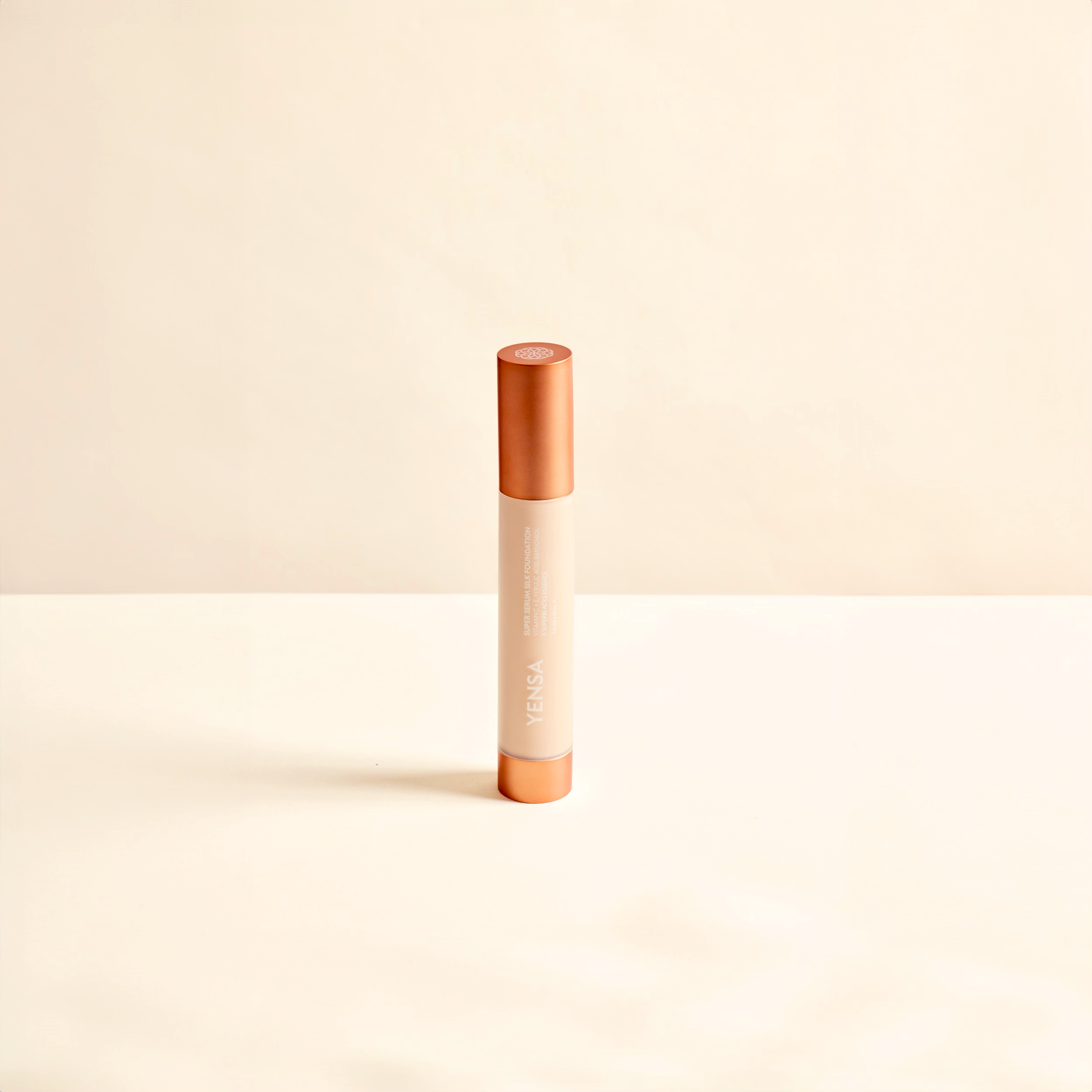 Yensa Super Serum Silk Peptide Foundation - Natural Glow, Buildable Coverage
