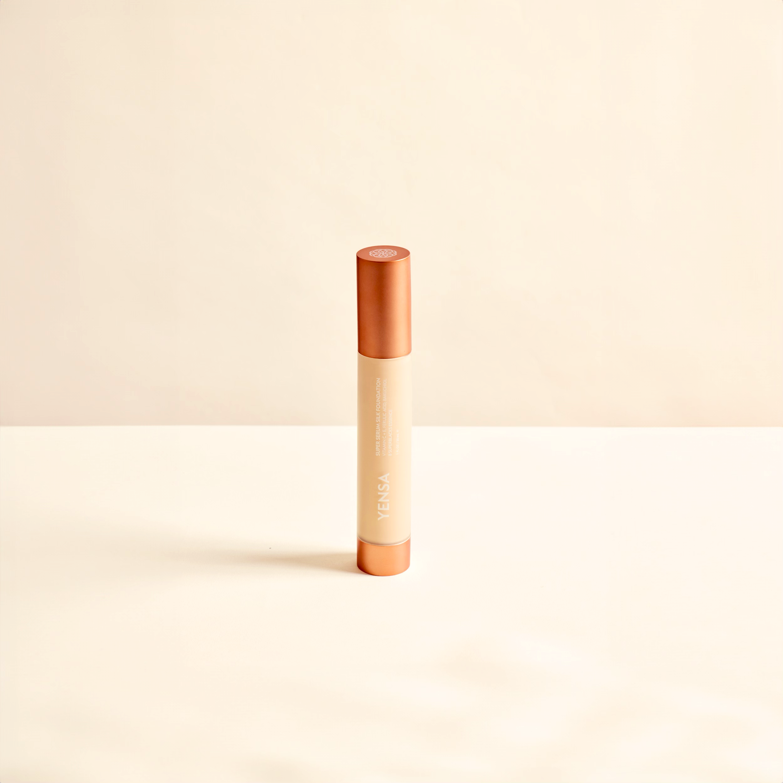 Yensa Super Serum Silk Peptide Foundation - Natural Glow, Buildable Coverage