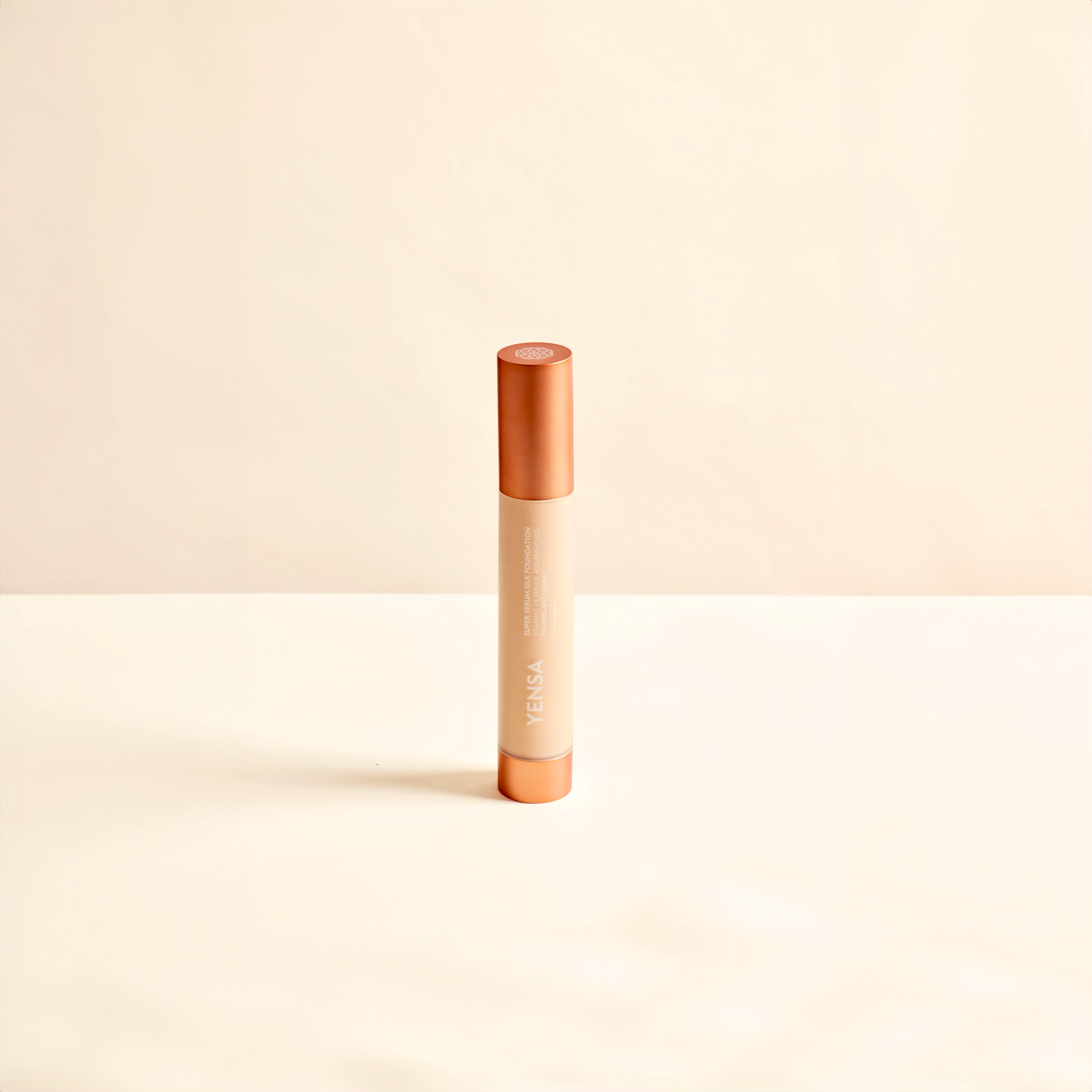 Yensa Super Serum Silk Peptide Foundation - Natural Glow, Buildable Coverage