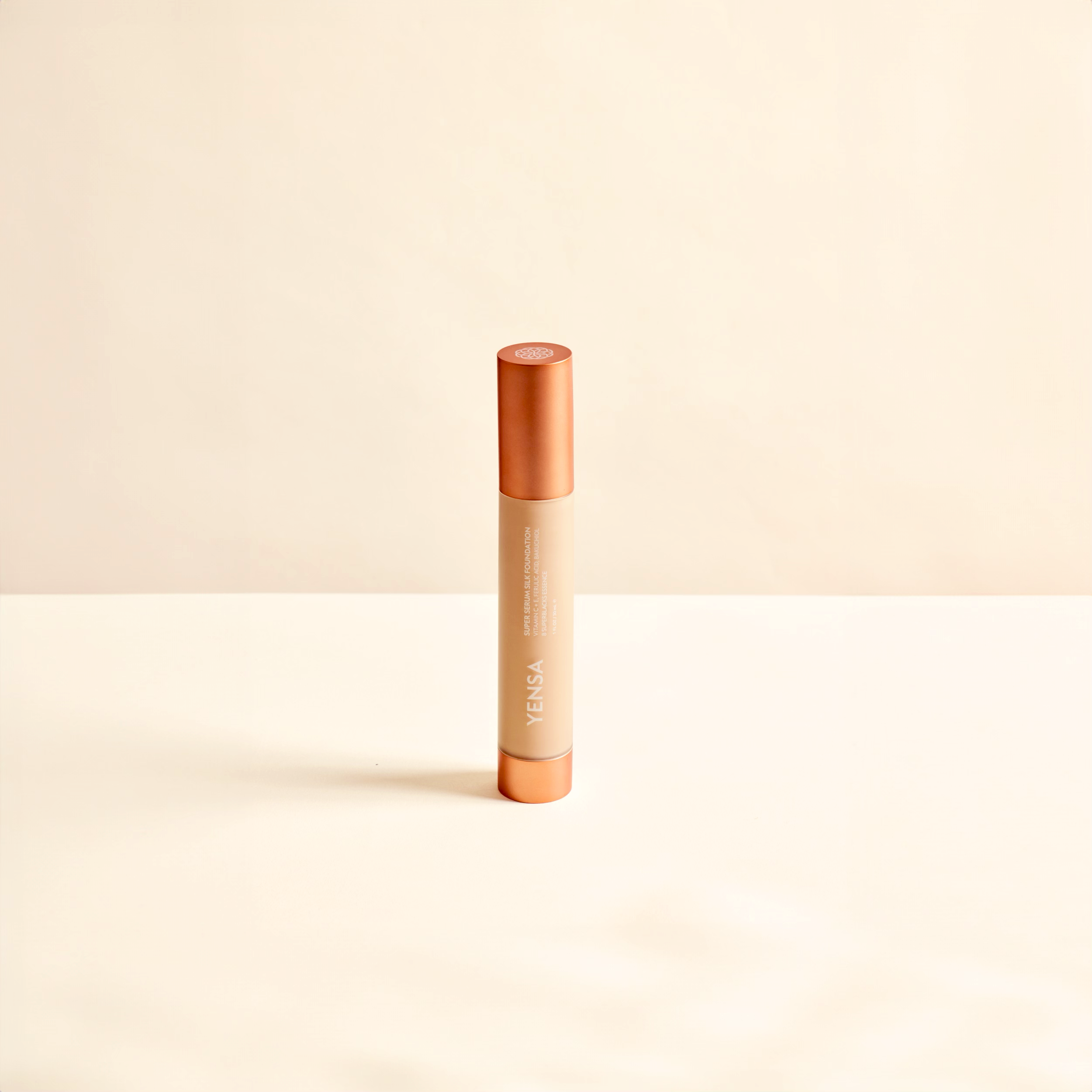 Yensa Super Serum Silk Peptide Foundation - Natural Glow, Buildable Coverage