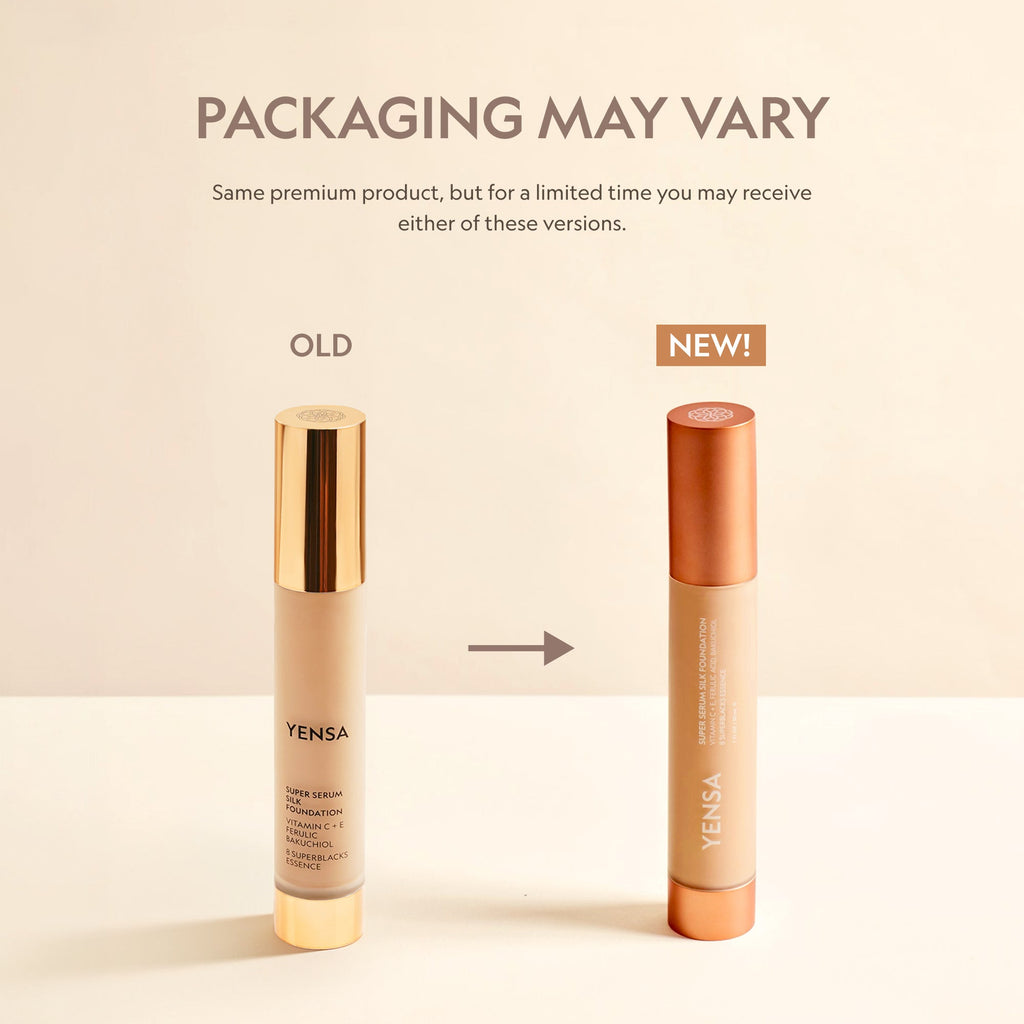 Yensa Super Serum Silk Peptide Foundation - Natural Glow, Buildable Coverage