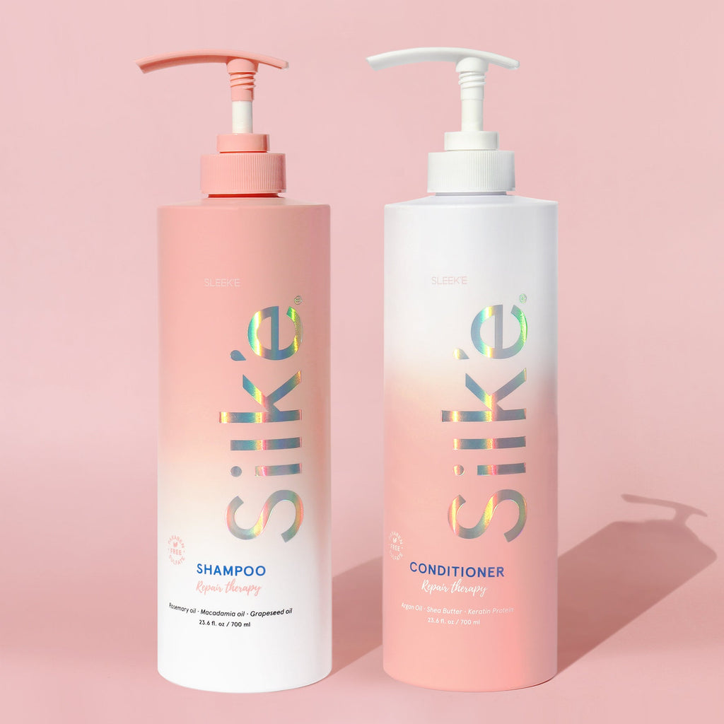 Silk'e Shampoo & Conditioner Duo – Product Image 1 | The Glow Atelier