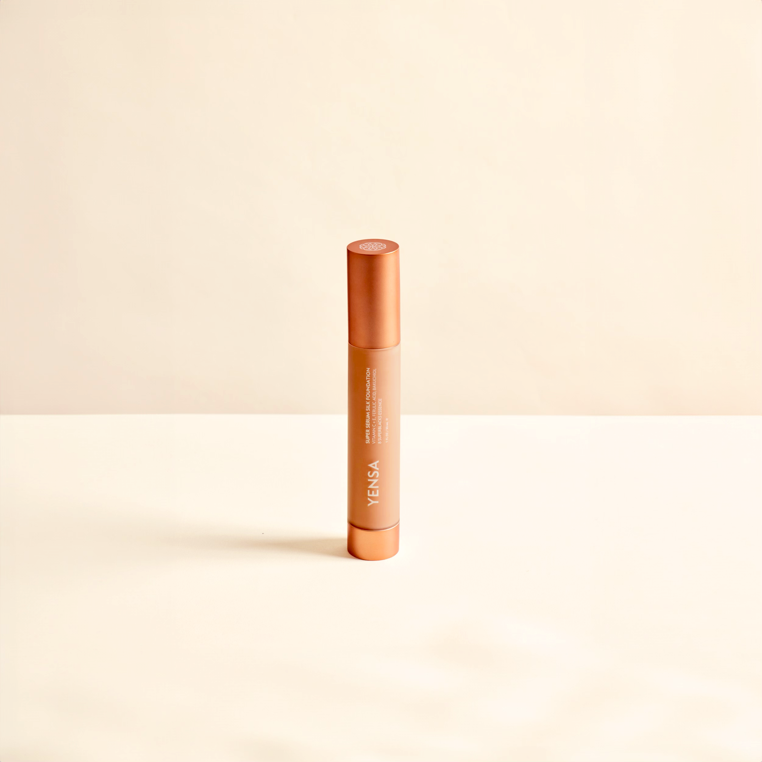 Yensa Super Serum Silk Peptide Foundation - Natural Glow, Buildable Coverage