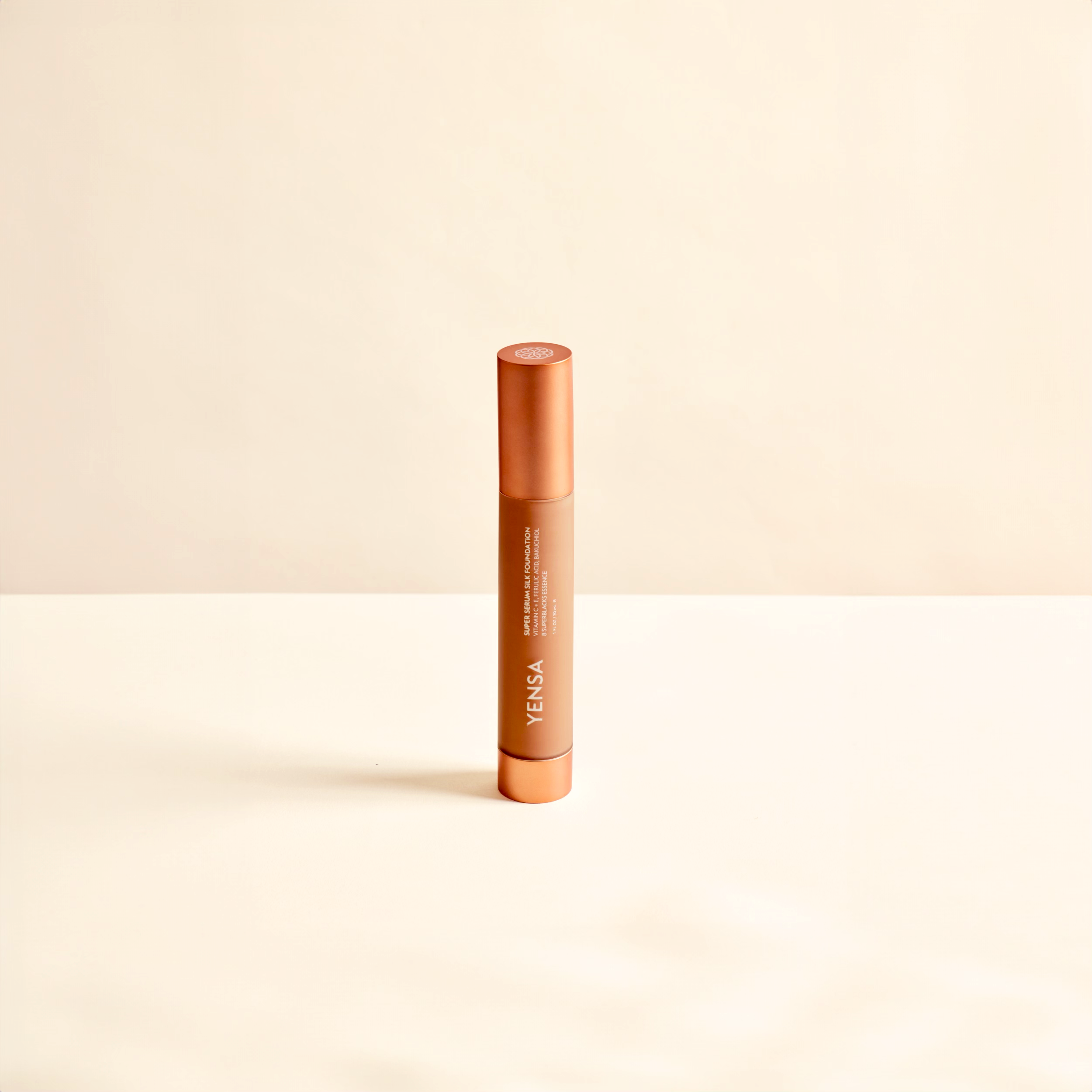 Yensa Super Serum Silk Peptide Foundation - Natural Glow, Buildable Coverage