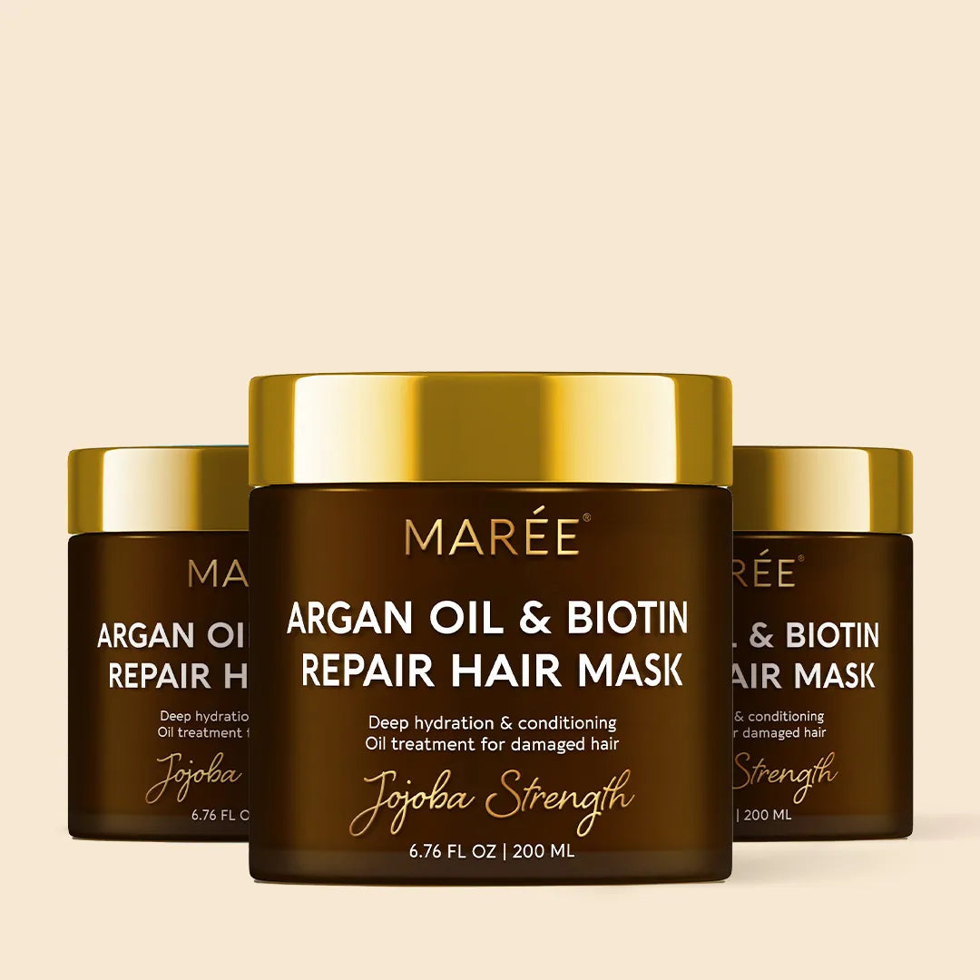 Argan Oil & Biotin Hair Repair Mask – Product Image 11 | The Glow Atelier
