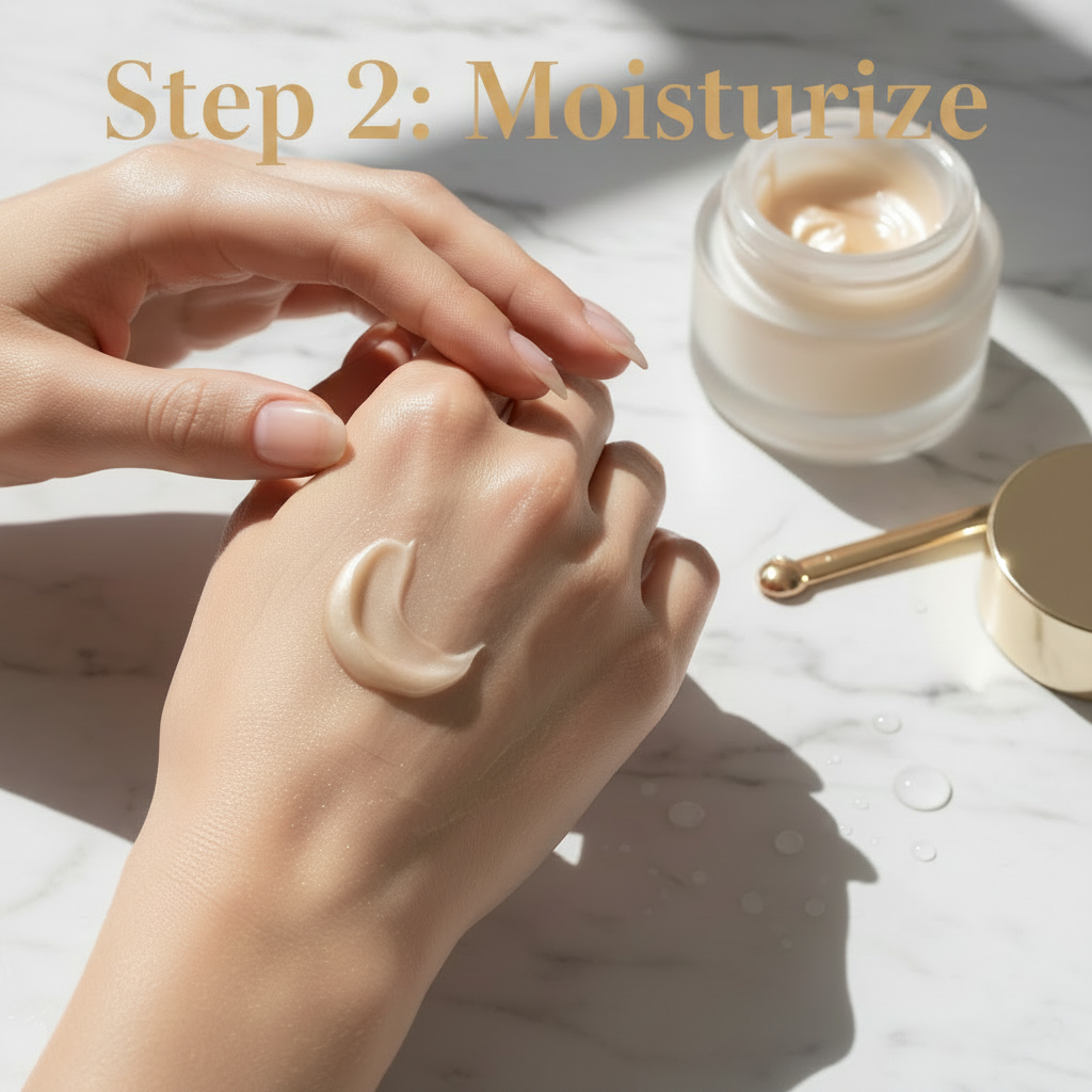 Step 2: Moisturize